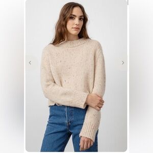 Rails Delia Speckled Cream Confetti Knit Sweater - M